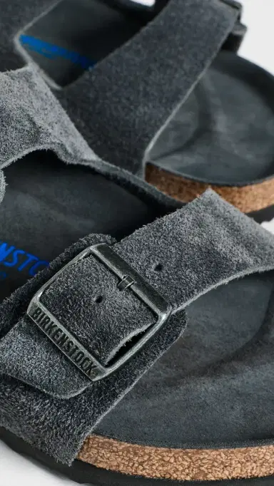 Birkenstock Arizona Soft Footbed Tonal Sandals Charcoal 45 | Thumbnail 5 Birkenstock Arizona Soft Footbed Tonal Sandals Charcoal 45 | Thumbnail 5