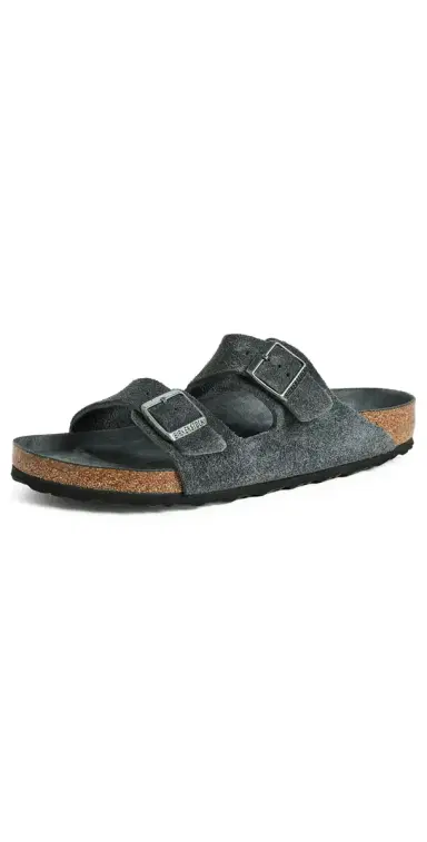 Birkenstock Arizona Soft Footbed Tonal Sandals Charcoal 45 | Thumbnail 1 Birkenstock Arizona Soft Footbed Tonal Sandals Charcoal 45 | Thumbnail 1