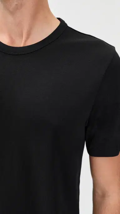 Theory Essential Tee in Modal Jersey Black M | Thumbnail 6 Theory Essential Tee in Modal Jersey Black M | Thumbnail 6