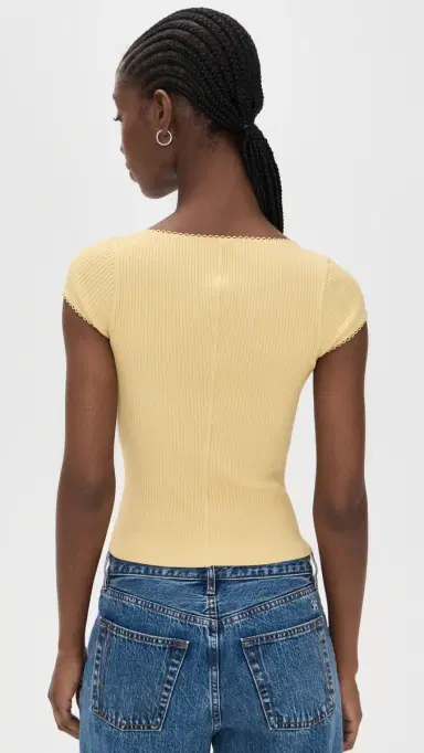Free People Most Wanted Cardigan Yellow | Thumbnail 3 Free People Most Wanted Cardigan Yellow | Thumbnail 3