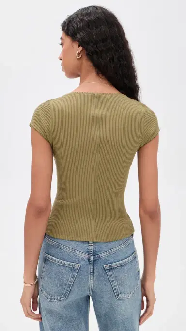 Free People Most Wanted Cardigan Green | Thumbnail 3 Free People Most Wanted Cardigan Green | Thumbnail 3