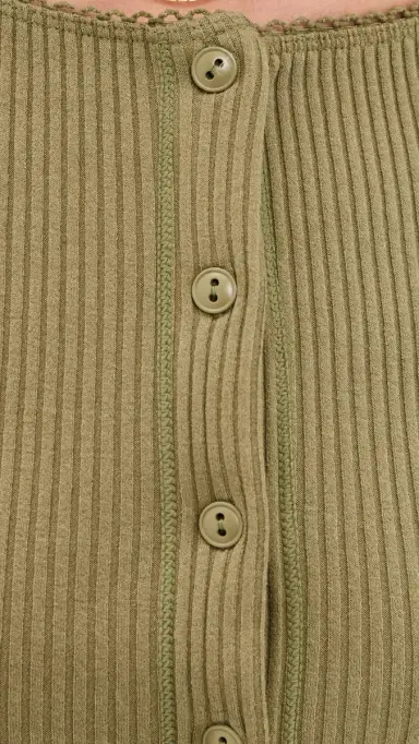 Free People Most Wanted Cardigan Green | Thumbnail 6 Free People Most Wanted Cardigan Green | Thumbnail 6