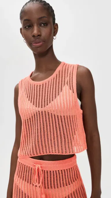 LSpace Sander Crochet Top Fresh queezed | Thumbnail 2 LSpace Sander Crochet Top Fresh queezed | Thumbnail 2