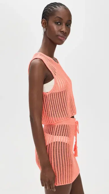 LSpace Sander Crochet Top Fresh queezed | Thumbnail 4 LSpace Sander Crochet Top Fresh queezed | Thumbnail 4