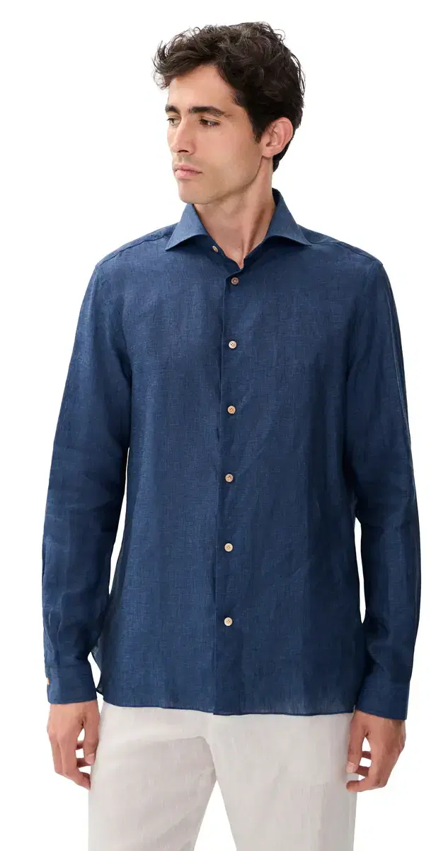 The Elba Shirt Navy The Elba Shirt Navy