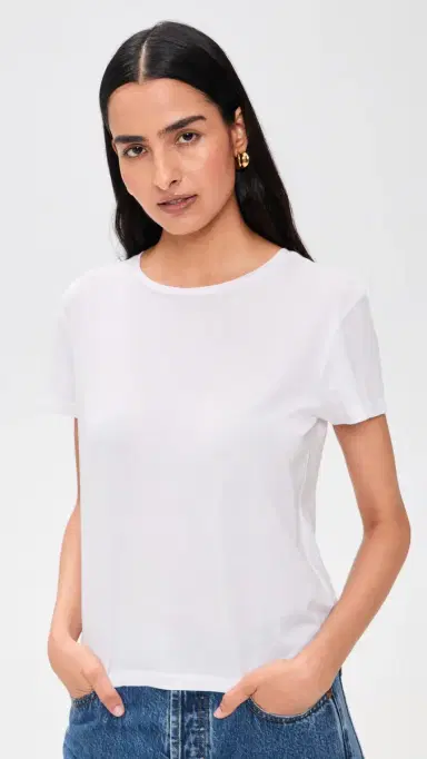 PAIGE Haven Tee White L | Thumbnail 2 PAIGE Haven Tee White L | Thumbnail 2