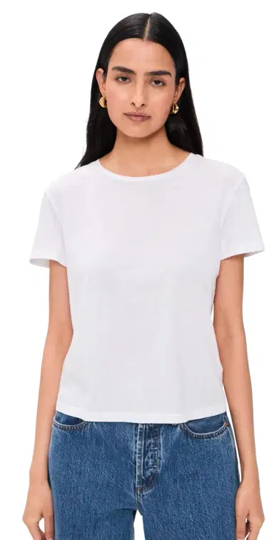 PAIGE Haven Tee White L | Thumbnail 1 PAIGE Haven Tee White L | Thumbnail 1