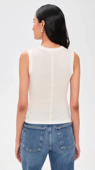 ÉTERNE Fitted uscle Tank Top | Thumbnail 3 ÉTERNE Fitted uscle Tank Top | Thumbnail 3