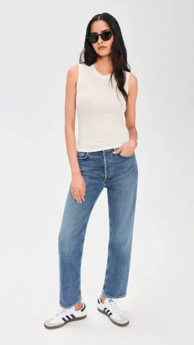 ÉTERNE Fitted uscle Tank Top | Thumbnail 5 ÉTERNE Fitted uscle Tank Top | Thumbnail 5