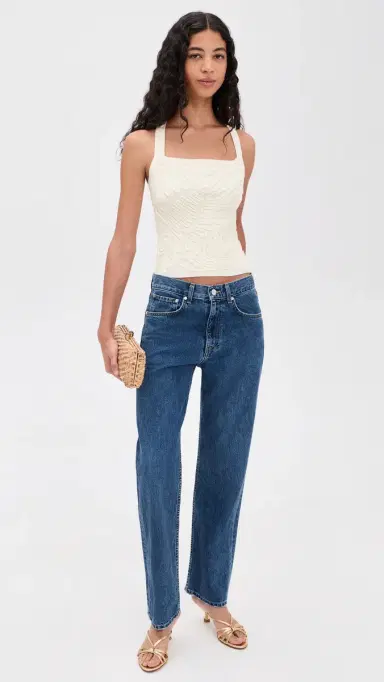 Cult Gaia Stella Blouse Off White | Thumbnail 5 Cult Gaia Stella Blouse Off White | Thumbnail 5