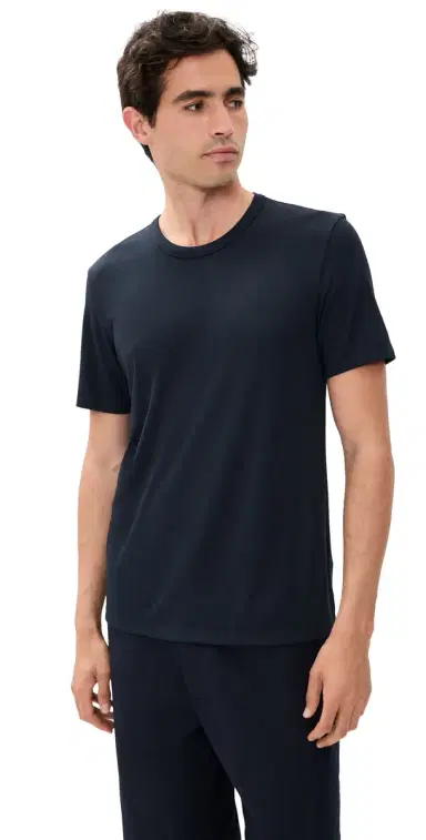 Theory Essential Tee in Modal Jersey Baltic | Thumbnail 1 Theory Essential Tee in Modal Jersey Baltic | Thumbnail 1