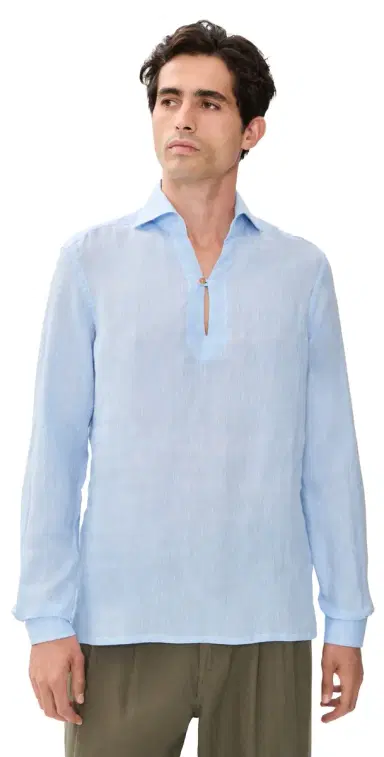 Ripa Ripa The Capri Shirt Light Blue | Thumbnail 1 Ripa Ripa The Capri Shirt Light Blue | Thumbnail 1