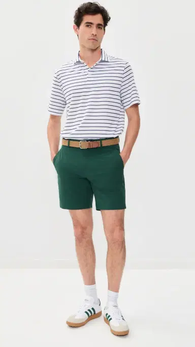 RLX Ralph Lauren ulti Stripe Tour Pique Polo Ceramic White ulti | Thumbnail 5 RLX Ralph Lauren ulti Stripe Tour Pique Polo Ceramic White ulti | Thumbnail 5