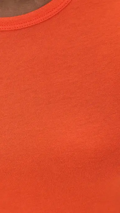 Éterne Short Sleeve Baby Tee Papaya | Thumbnail 6 Éterne Short Sleeve Baby Tee Papaya | Thumbnail 6