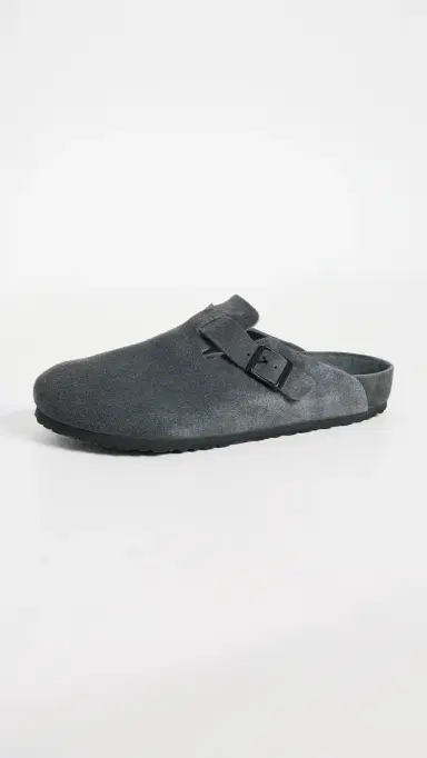 Birkenstock Boston Exquisite Sandals Charcoal | Thumbnail 2 Birkenstock Boston Exquisite Sandals Charcoal | Thumbnail 2