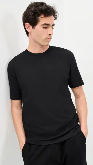 Reigning Champ Midweight Jersey tandard T-Shirt Black | Thumbnail 2 Reigning Champ Midweight Jersey tandard T-Shirt Black | Thumbnail 2