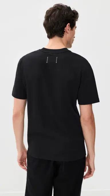 Reigning Champ Midweight Jersey tandard T-Shirt Black | Thumbnail 3 Reigning Champ Midweight Jersey tandard T-Shirt Black | Thumbnail 3