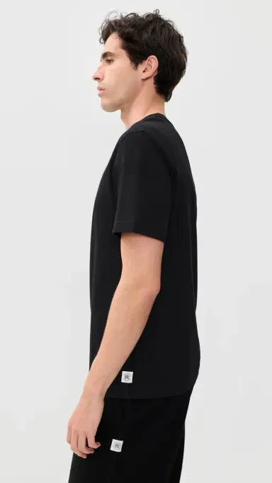 Reigning Champ Midweight Jersey tandard T-Shirt Black | Thumbnail 4 Reigning Champ Midweight Jersey tandard T-Shirt Black | Thumbnail 4