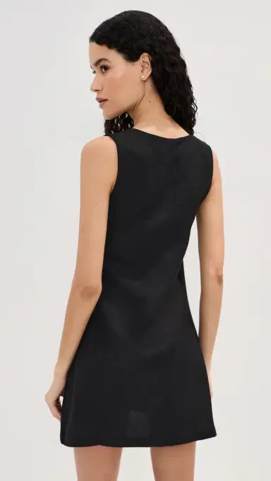 LE BOP Charlotte Vest Dress Black | Thumbnail 3 LE BOP Charlotte Vest Dress Black | Thumbnail 3
