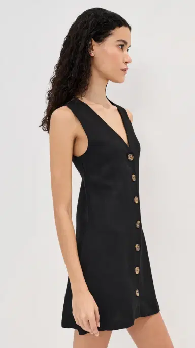 LE BOP Charlotte Vest Dress Black | Thumbnail 4 LE BOP Charlotte Vest Dress Black | Thumbnail 4