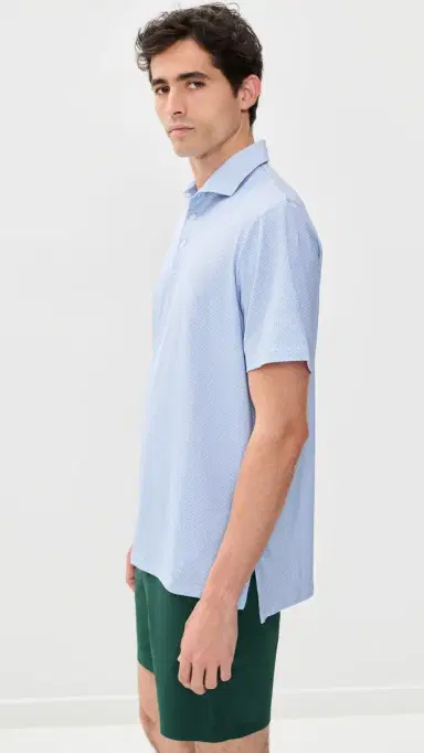 RLX Ralph Lauren Beekman Deco ightweight Airflow Jersey Fall Blue Beekman Deco | Thumbnail 4 RLX Ralph Lauren Beekman Deco ightweight Airflow Jersey Fall Blue Beekman Deco | Thumbnail 4