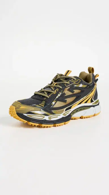Off-White Be Right Back Sneakers Black/Ochre Yellow | Thumbnail 2 Off-White Be Right Back Sneakers Black/Ochre Yellow | Thumbnail 2