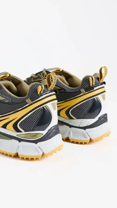 Off-White Be Right Back Sneakers Black/Ochre Yellow | Thumbnail 3 Off-White Be Right Back Sneakers Black/Ochre Yellow | Thumbnail 3
