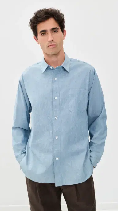 Aaron Levine Western Shirt Denim | Thumbnail 2 Aaron Levine Western Shirt Denim | Thumbnail 2