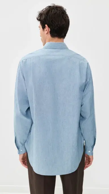 Aaron Levine Western Shirt Denim | Thumbnail 3 Aaron Levine Western Shirt Denim | Thumbnail 3