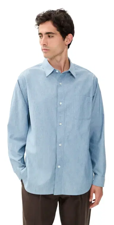 Aaron Levine Western Shirt Denim | Thumbnail 1 Aaron Levine Western Shirt Denim | Thumbnail 1