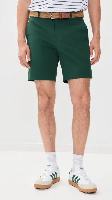 RLX Ralph Lauren On Course Matte Stretch Nylon Shorts 8 Moss Agate 30 | Thumbnail 2 RLX Ralph Lauren On Course Matte Stretch Nylon Shorts 8 Moss Agate 30 | Thumbnail 2