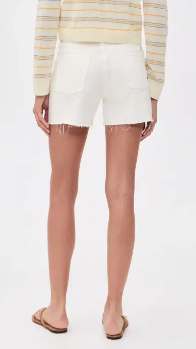 STILL HERE Cut Off Twill Shorts Milk 26 | Thumbnail 3 STILL HERE Cut Off Twill Shorts Milk 26 | Thumbnail 3