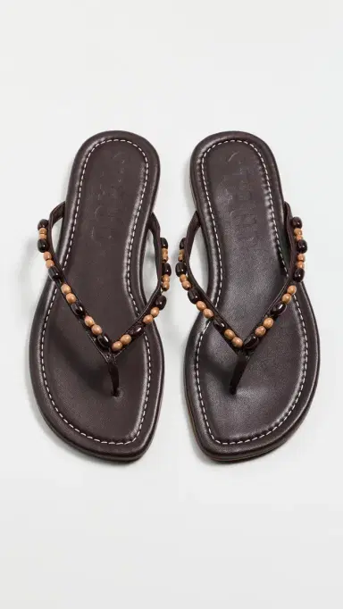 Staud Freja Sandals Wood Beads 35 | Thumbnail 2 Staud Freja Sandals Wood Beads 35 | Thumbnail 2