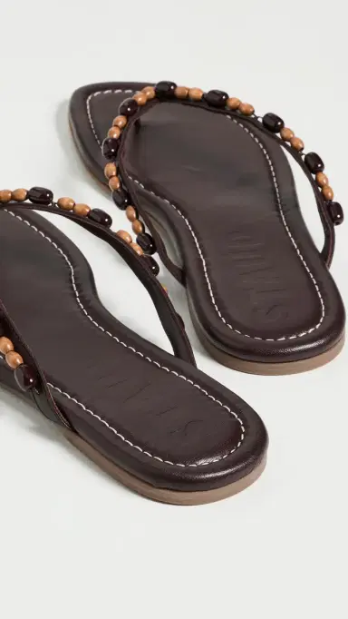 Staud Freja Sandals Wood Beads 35 | Thumbnail 4 Staud Freja Sandals Wood Beads 35 | Thumbnail 4