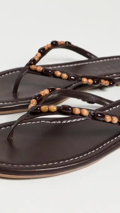 Staud Freja Sandals Wood Beads 35 | Thumbnail 6 Staud Freja Sandals Wood Beads 35 | Thumbnail 6