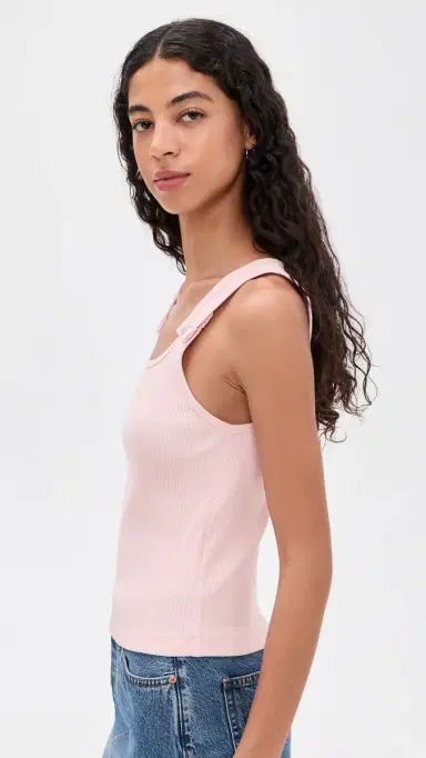 STILL HERE Snap Tank Pink L | Thumbnail 4 STILL HERE Snap Tank Pink L | Thumbnail 4