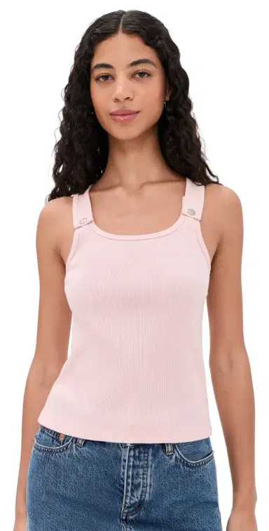STILL HERE Snap Tank Pink L | Thumbnail 1 STILL HERE Snap Tank Pink L | Thumbnail 1