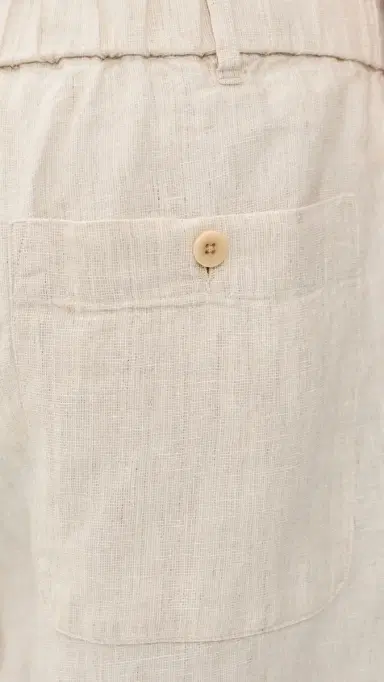Madewell inen Back Pants Bleached | Thumbnail 6 Madewell inen Back Pants Bleached | Thumbnail 6