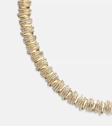 Suzanne Kalan Classic 18kt gold necklace with diamonds | Thumbnail 2 Suzanne Kalan Classic 18kt gold necklace with diamonds | Thumbnail 2