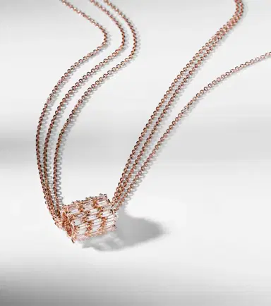 Suzanne Kalan Roundel 18kt rose gold necklace with diamonds | Thumbnail 4 Suzanne Kalan Roundel 18kt rose gold necklace with diamonds | Thumbnail 4