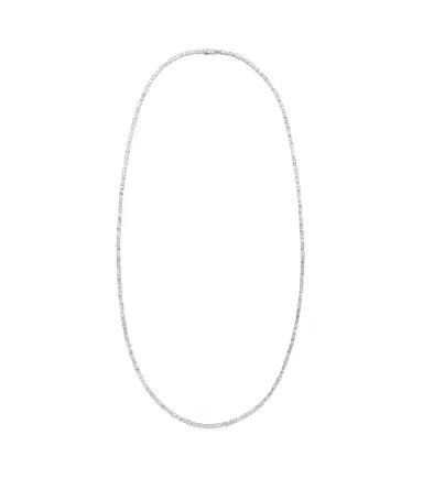 Suzanne Kalan Classic 18kt white gold tennis necklace with diamonds | Thumbnail 1 Suzanne Kalan Classic 18kt white gold tennis necklace with diamonds | Thumbnail 1