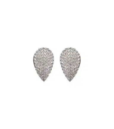Suzanne Kalan 18kt white gold earrings with diamonds | Thumbnail 1 Suzanne Kalan 18kt white gold earrings with diamonds | Thumbnail 1