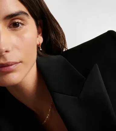 Suzanne Kalan 18kt gold drop earrings with diamonds | Thumbnail 3 Suzanne Kalan 18kt gold drop earrings with diamonds | Thumbnail 3