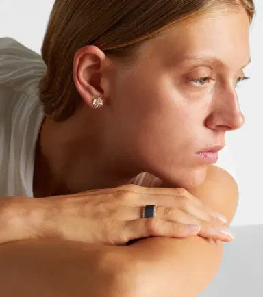 Suzanne Kalan Midi 18kt gold tech ring jackets with diamonds | Thumbnail 5 Suzanne Kalan Midi 18kt gold tech ring jackets with diamonds | Thumbnail 5