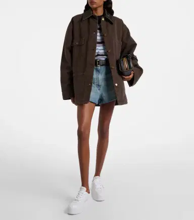 Prada Downtown Bold leather platform sneakers | Thumbnail 5 Prada Downtown Bold leather platform sneakers | Thumbnail 5