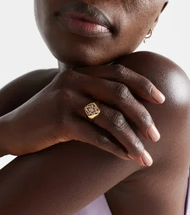 Suzanne Kalan La Fantaisie 18kt gold ring with diamonds | Thumbnail 4 Suzanne Kalan La Fantaisie 18kt gold ring with diamonds | Thumbnail 4