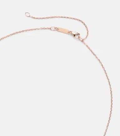 Suzanne Kalan One Of A Kind 18kt rose gold pendant necklace with sapphire and diamonds | Thumbnail 2 Suzanne Kalan One Of A Kind 18kt rose gold pendant necklace with sapphire and diamonds | Thumbnail 2