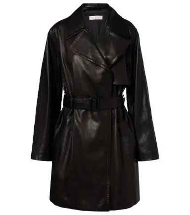 The Row Siempra leather coat | Thumbnail 1 The Row Siempra leather coat | Thumbnail 1