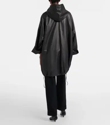 The Row Cassandre leather coat | Thumbnail 4 The Row Cassandre leather coat | Thumbnail 4