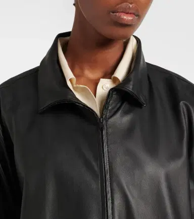 The Row Cassandre leather coat | Thumbnail 5 The Row Cassandre leather coat | Thumbnail 5